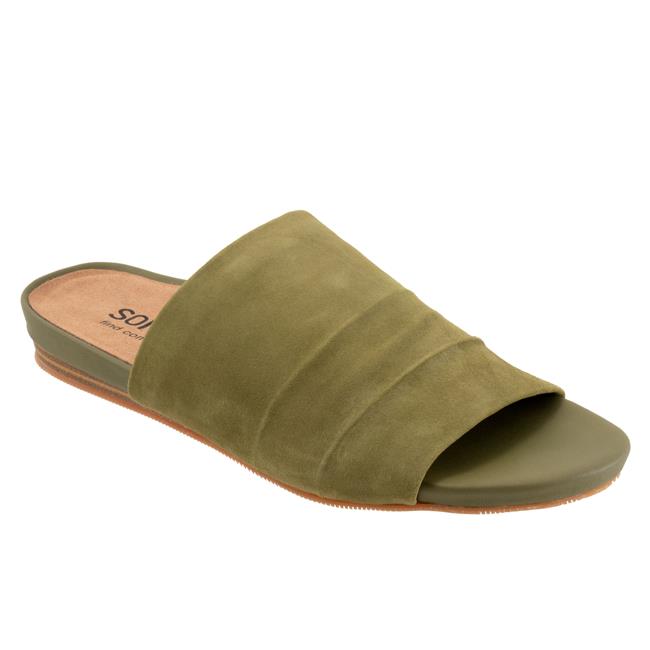 Camano Olive Suede