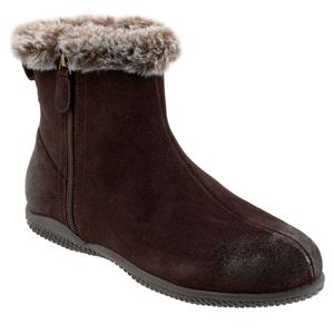 Helena Dark Brown Suede