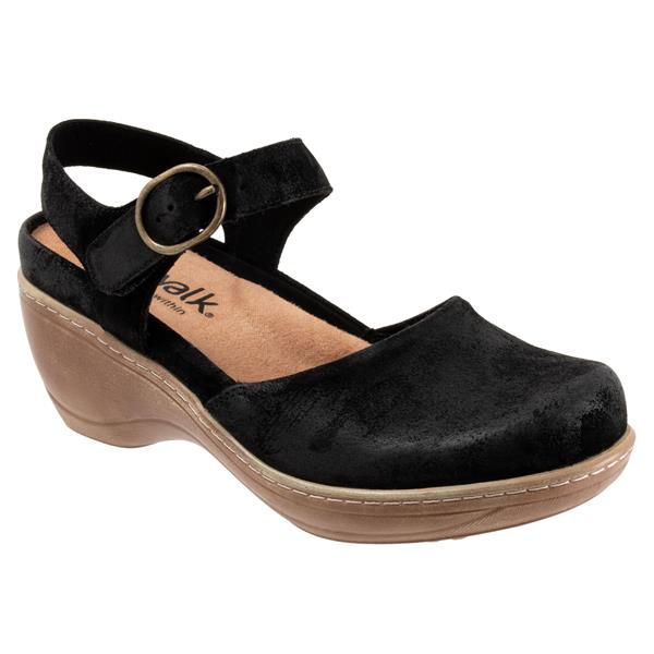 Mabelle Black Suede