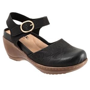 Mabelle Tooling Black Nubuck