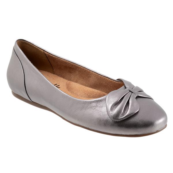 Split sole soft ballet shoe with elasticated binding for women Merlet model  Sophia