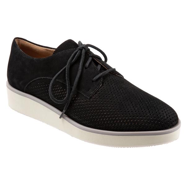 Willis Black Nubuck Perf